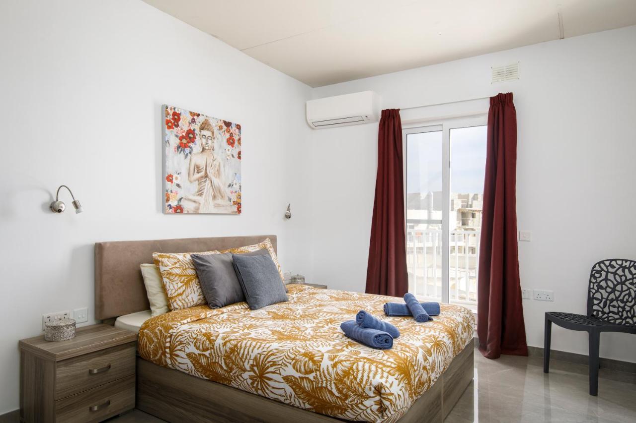 Hilltop Apartments - Stylish Comfort Living Close To The Sea, Bugibba Сент-Полс-Бей Экстерьер фото